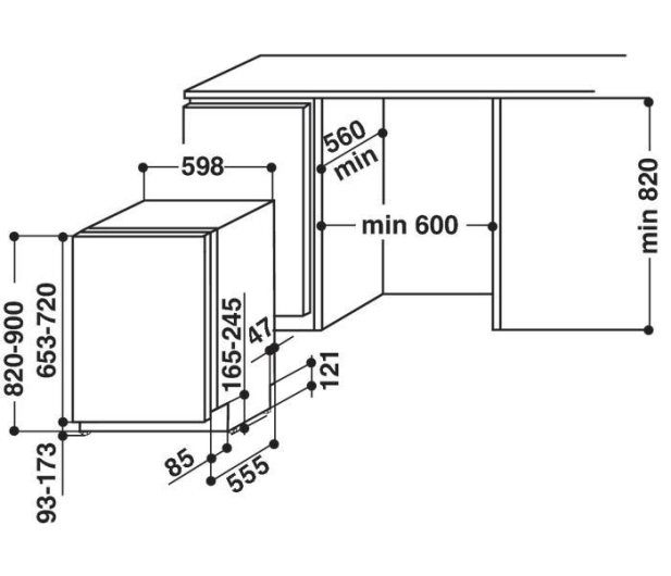 Whirlpool WIC 3C26 F - 330937 - zdjęcie 4